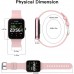 Smart Watch, 1.69'' Smartwatch for Android Phones and iOS Phones Compatible with iPhone Samsung, IP68 Waterproof Fitness Tracker with Heart Rate and Sleep Monitor Smart Watches for Men Women